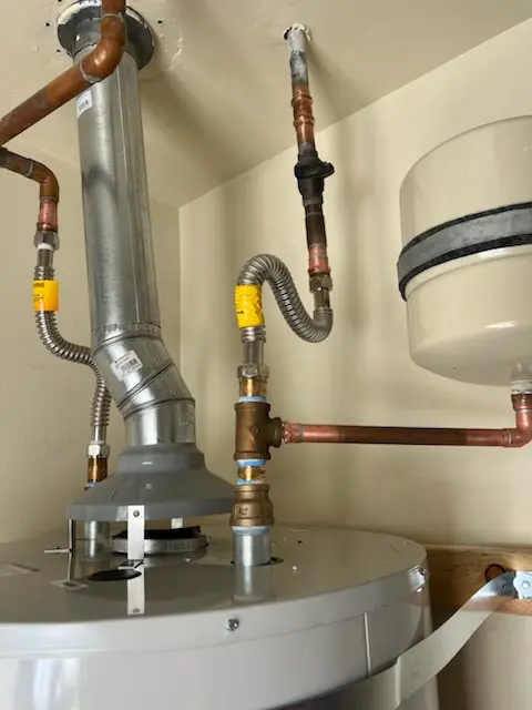 Water heater installation and plumbing repair in Parkway
